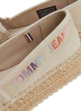 Alpargata Tommy Jeans Tie Dye Branding Beige