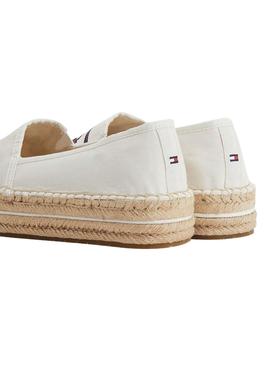 Alpargata Tommy Hilfiger Signature Blanca Mujer