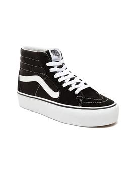 Zapatillas Vans plataforma SK8-Hi 2.0 negro para mujer