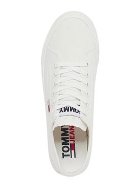 Zapatillas Tommy Jeans Flatform Blanca Mujer