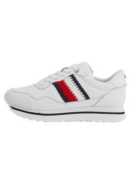 Zapatillas Tommy Hilfiger Lifestyle Blanca Mujer