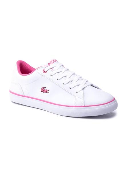 Zapatilla Lacoste Rosa Niña