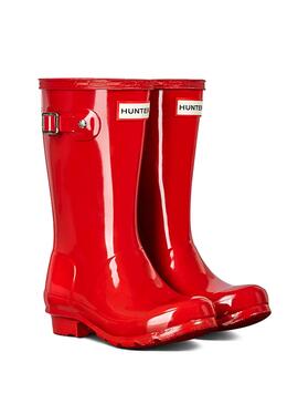 Botas Hunter Kids Original Gloos Rojo