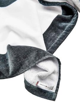 Toalla Tommy Jeans Blanca para Hombre y Mujer