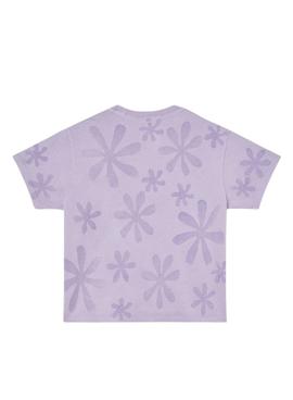 Camiseta Levis Graphic Floral Lila para Mujer