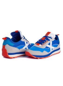 Zapatillas Munich UM 34 Azul Para Hombre