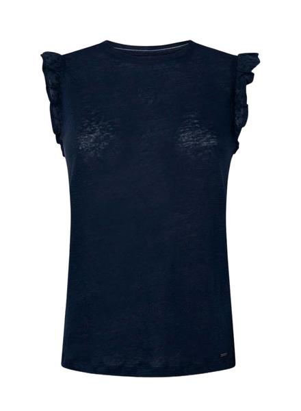 Camiseta Pepe Jeans Daysies Negra para Mujer