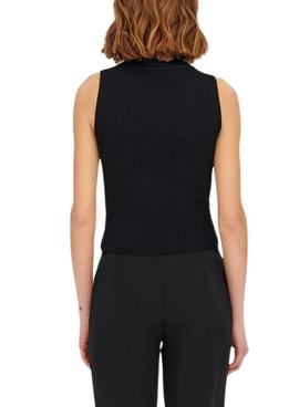 Top Only Bianka Negro para Mujer