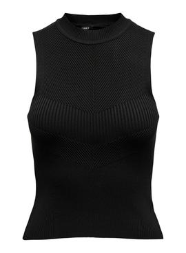 Top Only Bianka Negro para Mujer