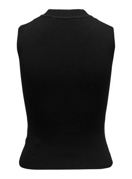 Top Only Bianka Negro para Mujer