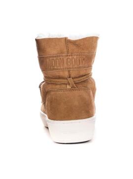 Bota Moon Boot Pulse Camel para Niña