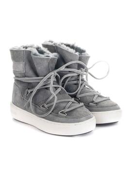 Botas Moon Boot Pulse Gris para Niña