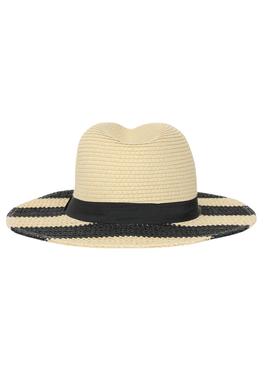 Sombrero Pieces Chola Beige Rayas para Mujer