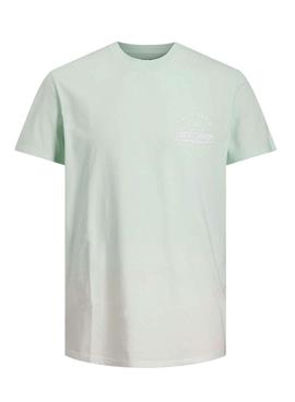 Camiseta Jack and Jones Tarif Menta Hombre