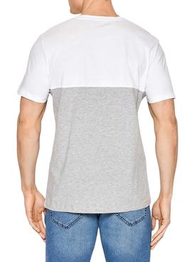 Camiseta Jack And Jones Steve Gris Hombre