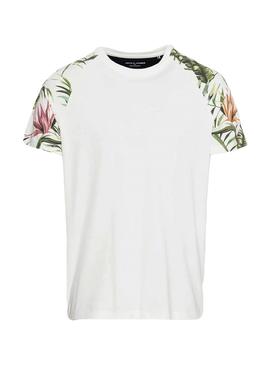 Camiseta Jack And Jones Coastal Blanca Hombre