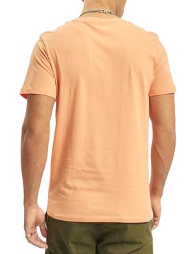 Camiseta Jack And Jones Billboard. Coral Hombre