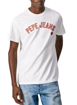 Camiseta Pepe Jeans Alessio Blanca para Hombre