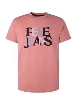 Camiseta Pepe Jeans Alex Rosa para Hombre