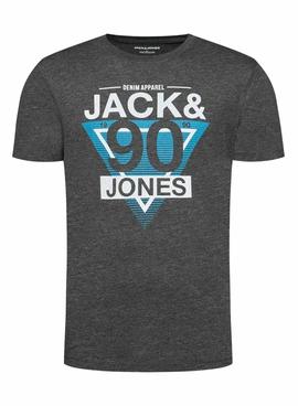 Camiseta Jack and Jones Brac Gris Hombre