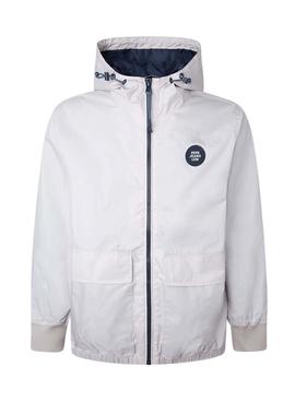 Chaqueta Pepe Jeans Lucas Blanca para Hombre