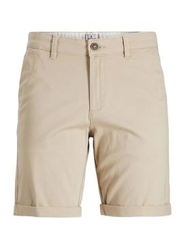 Bermudas Jack And Jones Dave Beige Hombre