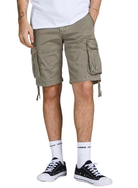 Bermuda Jack and Jones Zeus Cargo Verde Hombre