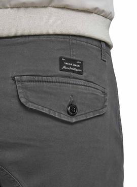 Pantaón Jack and Jones Paul Flake Cargo Gris