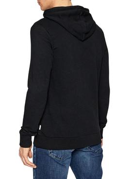 Sudadera Jack And Jones Coastal Negra Hombre 