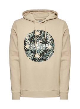 Sudadera Jack And Jones Coastal Beige Hombre 