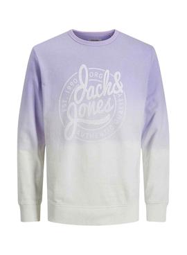 Sudadera Jack And Jones Tarif Malva Hombre