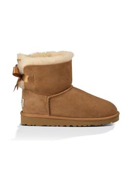 Botas Ugg Mini Baley Bow Chestnut