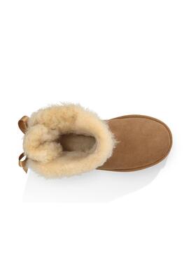 Botas Ugg Mini Baley Bow Chestnut