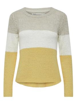 Jersey Only Geena L/S Block Multicolor Para Mujer