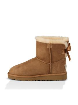 Botas Ugg Mini Baley Bow Chestnut