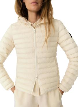 Chaqueta Ecoalf Atlantic Beige Para Mujer