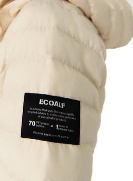 Chaqueta Ecoalf Atlantic Beige Para Mujer