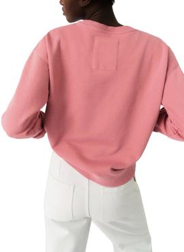 Sudadera Ecoalf New Because Rosa Para Mujer