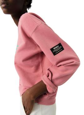 Sudadera Ecoalf New Because Rosa Para Mujer