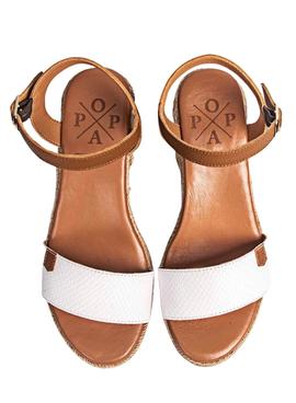 Tacón Sandalias CuÃ±a Popa Sandalia Popa Cuña De Tacón Arnia