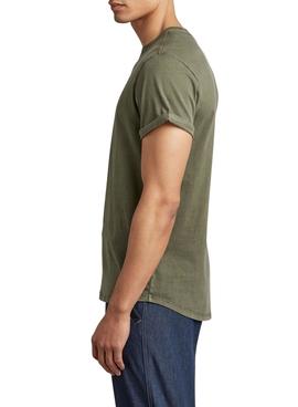 Camiseta G-Star Lash Verde para Hombre