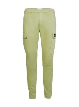 Pantalón Calvin Klein Cargo Verde Hombre 