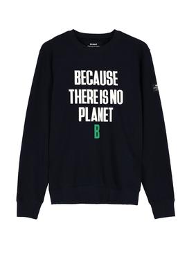 Sudadera Ecoalf Bardera Marino Para Hombre 