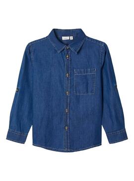 Camisa Name It Bakim Denim para Niño