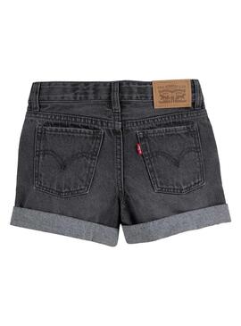 Short Levis Girlfriend Gris Para Niña