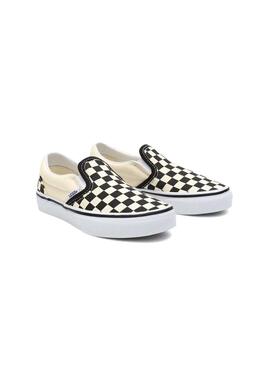 Zapatillas Vans Classic Slip On Negro  Niño Niña