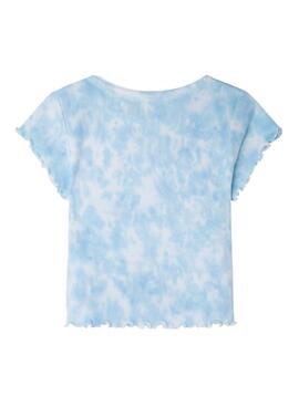Camiseta Pepe Jeans Hermione Tie Dye Azul Niña