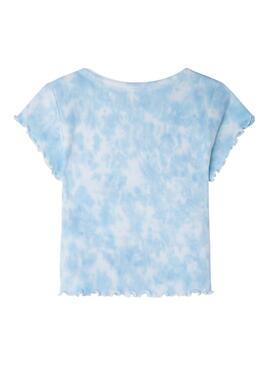 Camiseta Pepe Jeans Hermione Tie Dye Azul Niña