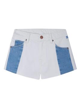 Short Pepe Jeans Patty Blend Denim para Niña