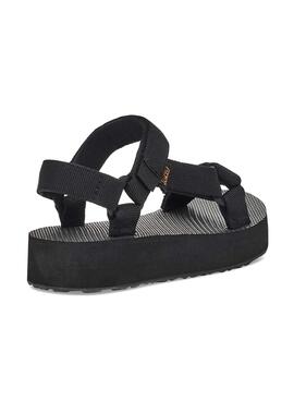 Sandalias Teva Midform Universal Black para Niña